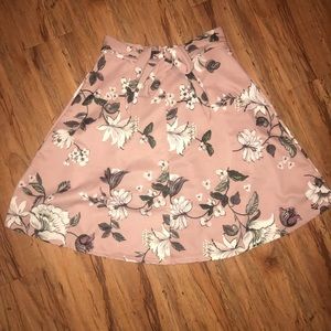High waist skirt